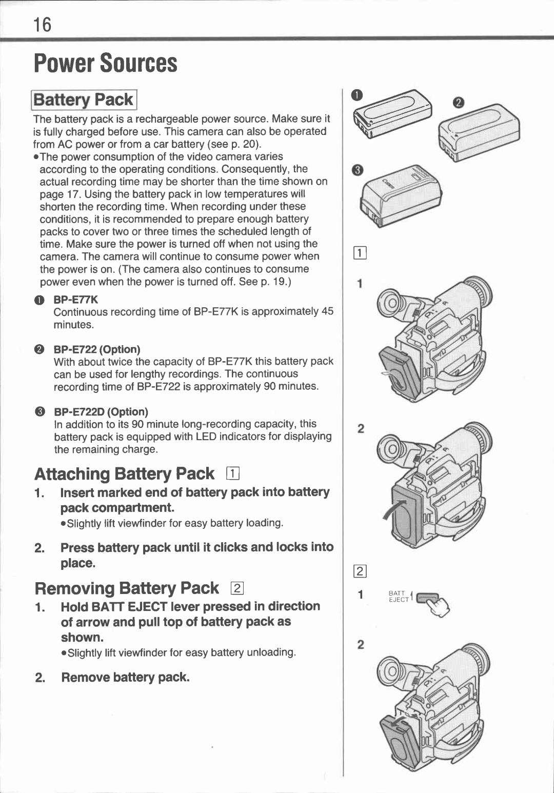 Canon UC1 manual 