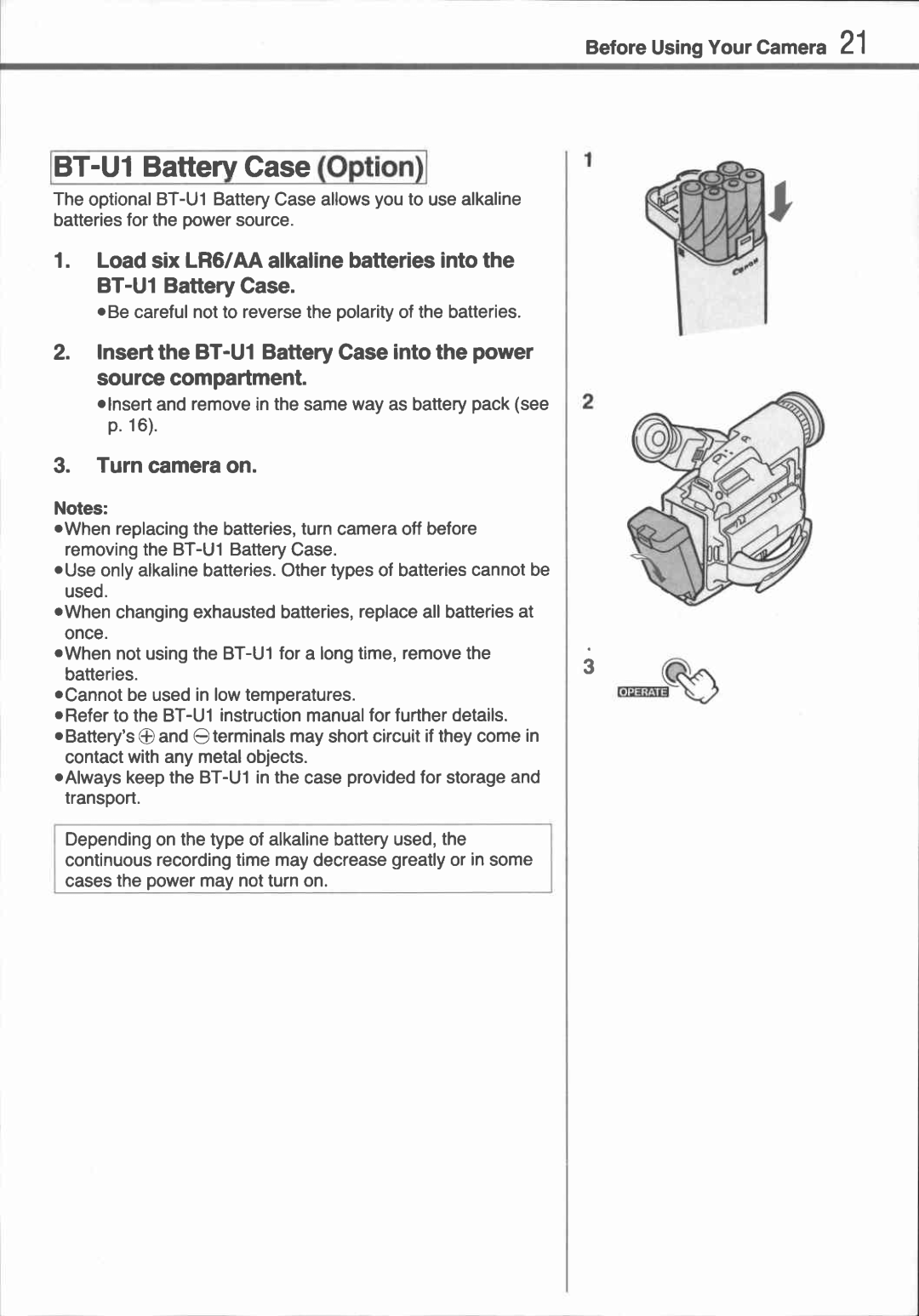 Canon UC1 manual 