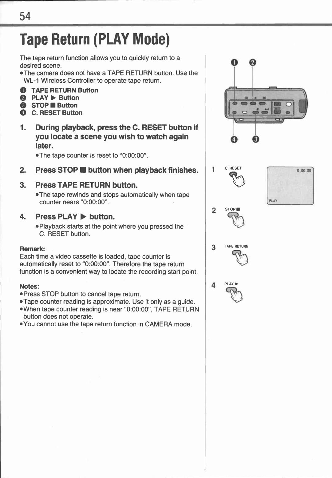 Canon UC1 manual 