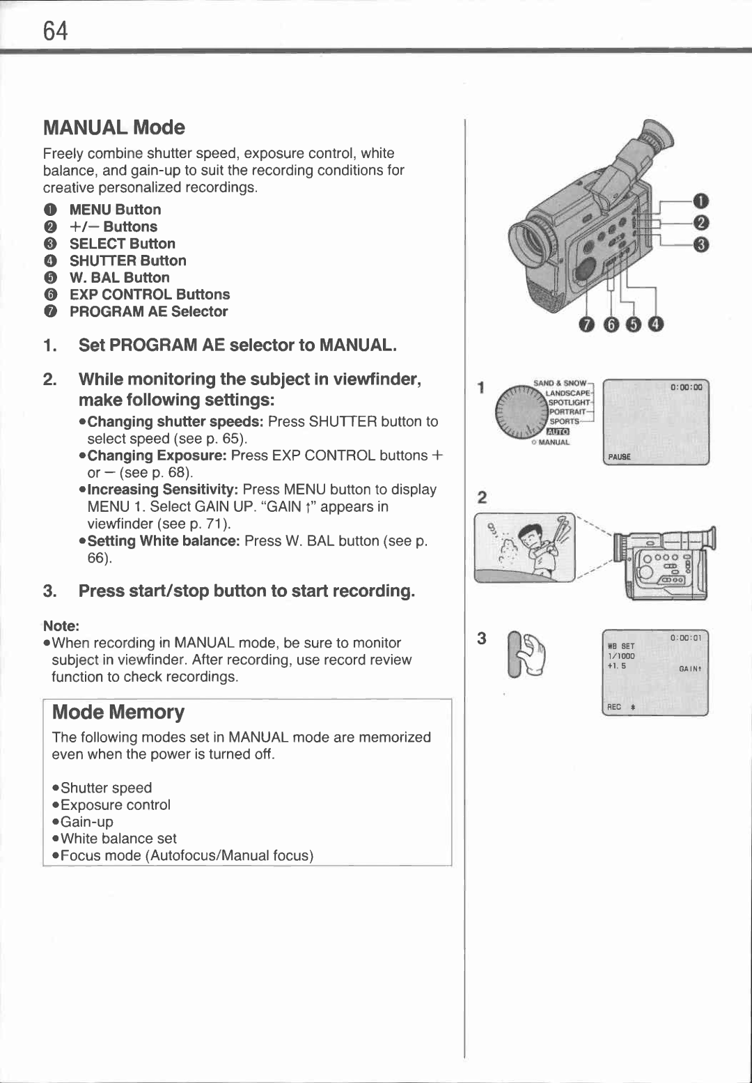 Canon UC1 manual 