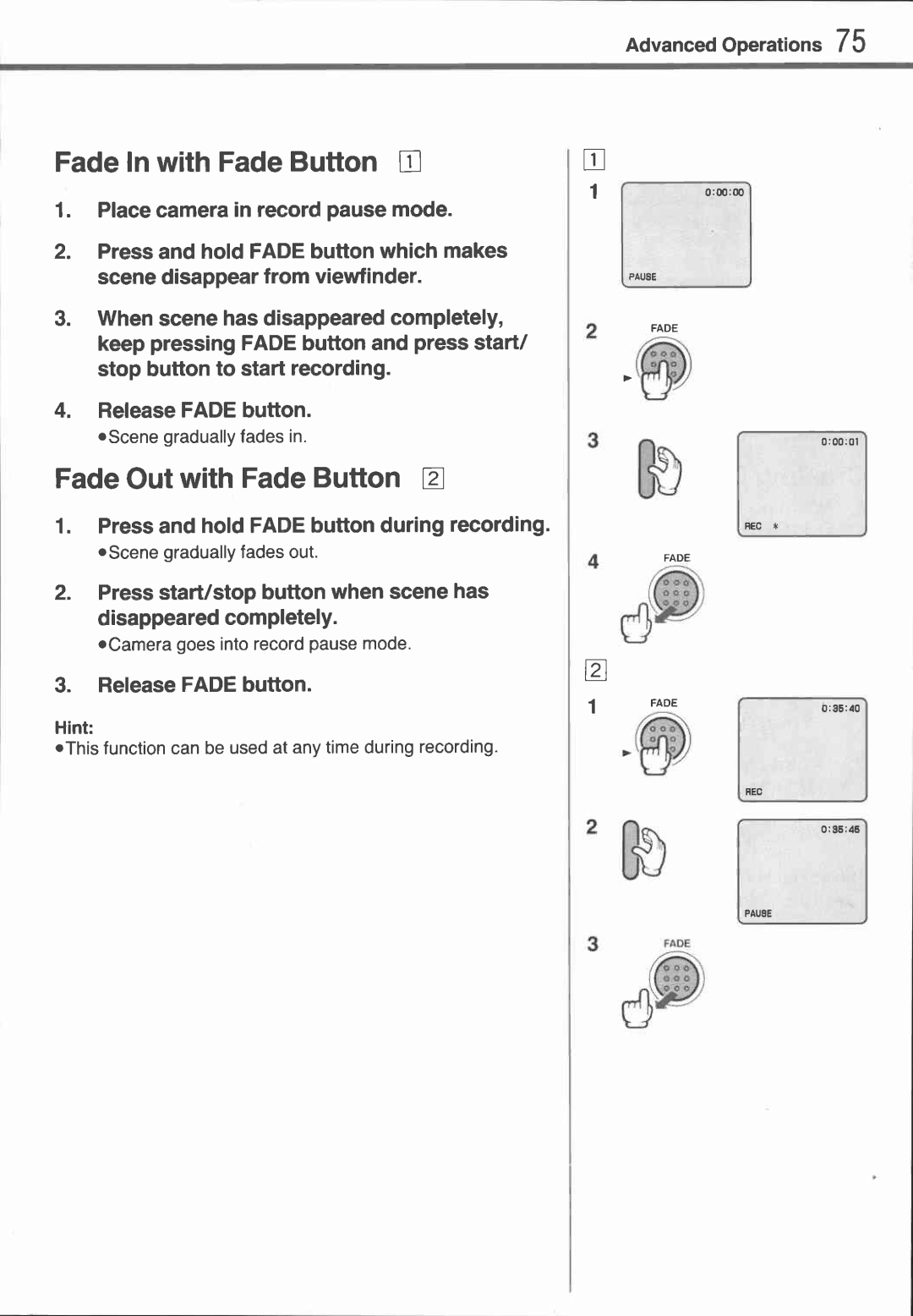 Canon UC1 manual 