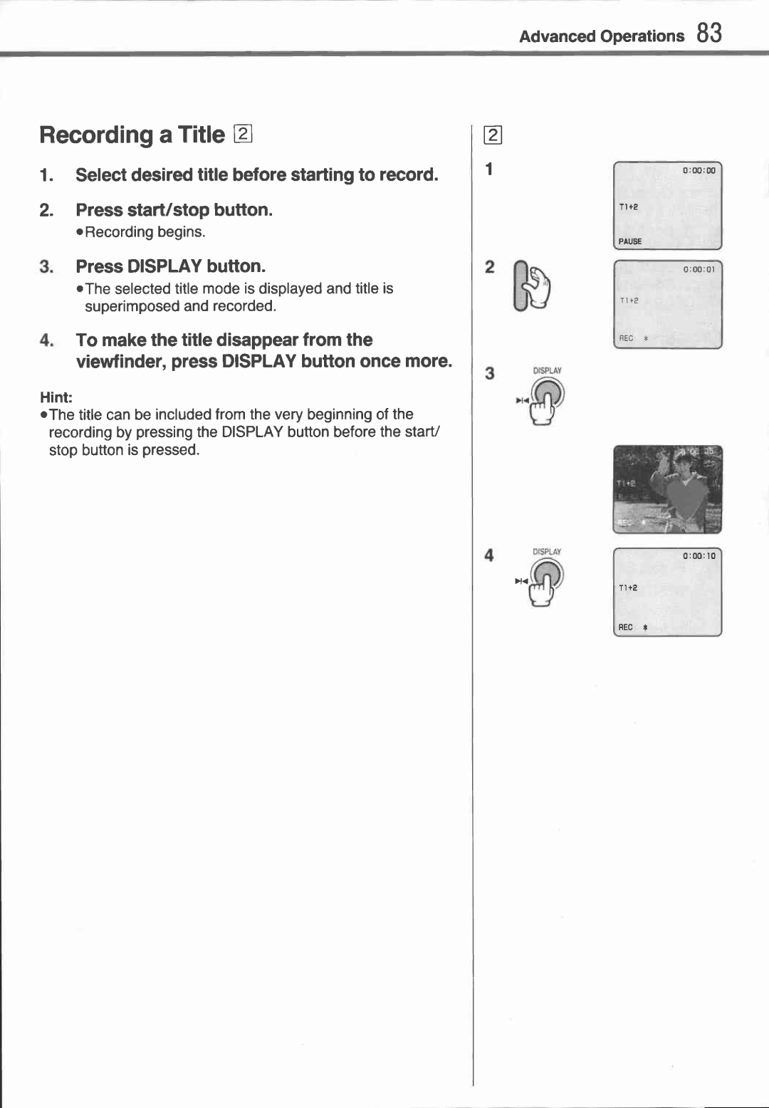 Canon UC1 manual 