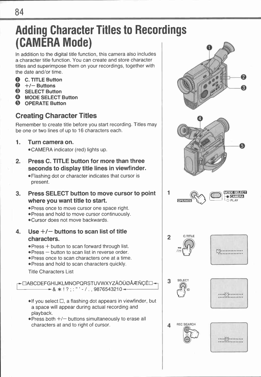 Canon UC1 manual 