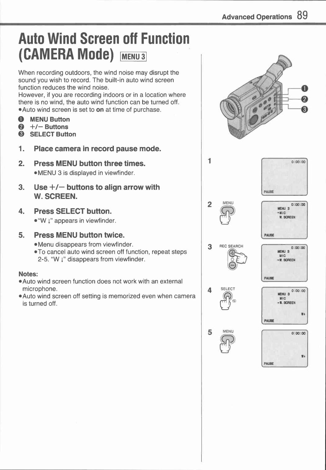 Canon UC1 manual 