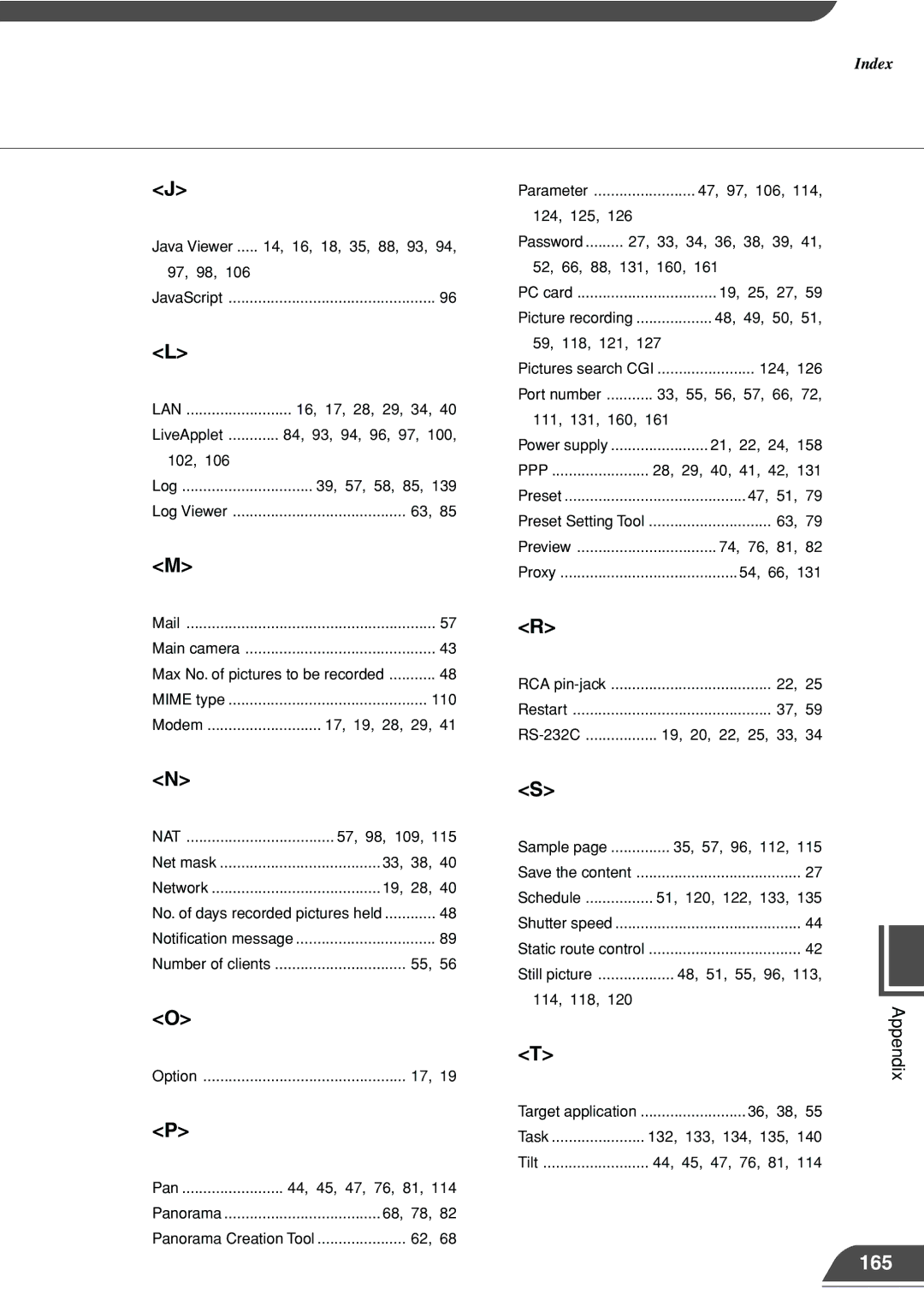 Canon VB101 appendix 165 