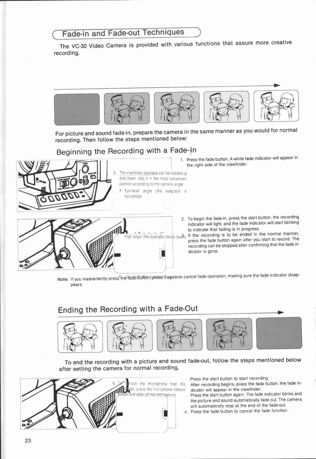 Canon VC 30 manual 