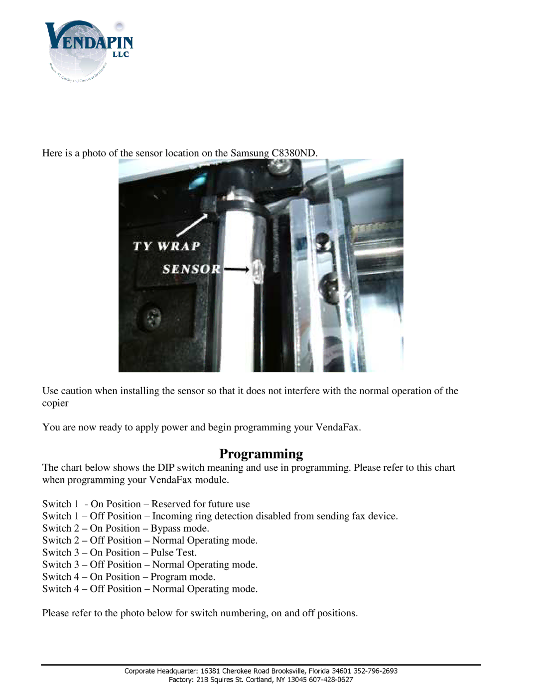 Canon VF-1 dimensions Programming 