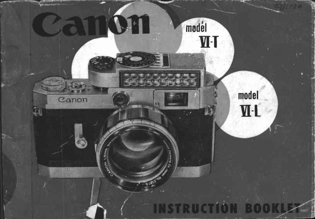 Canon VI-T, VI-L manual 