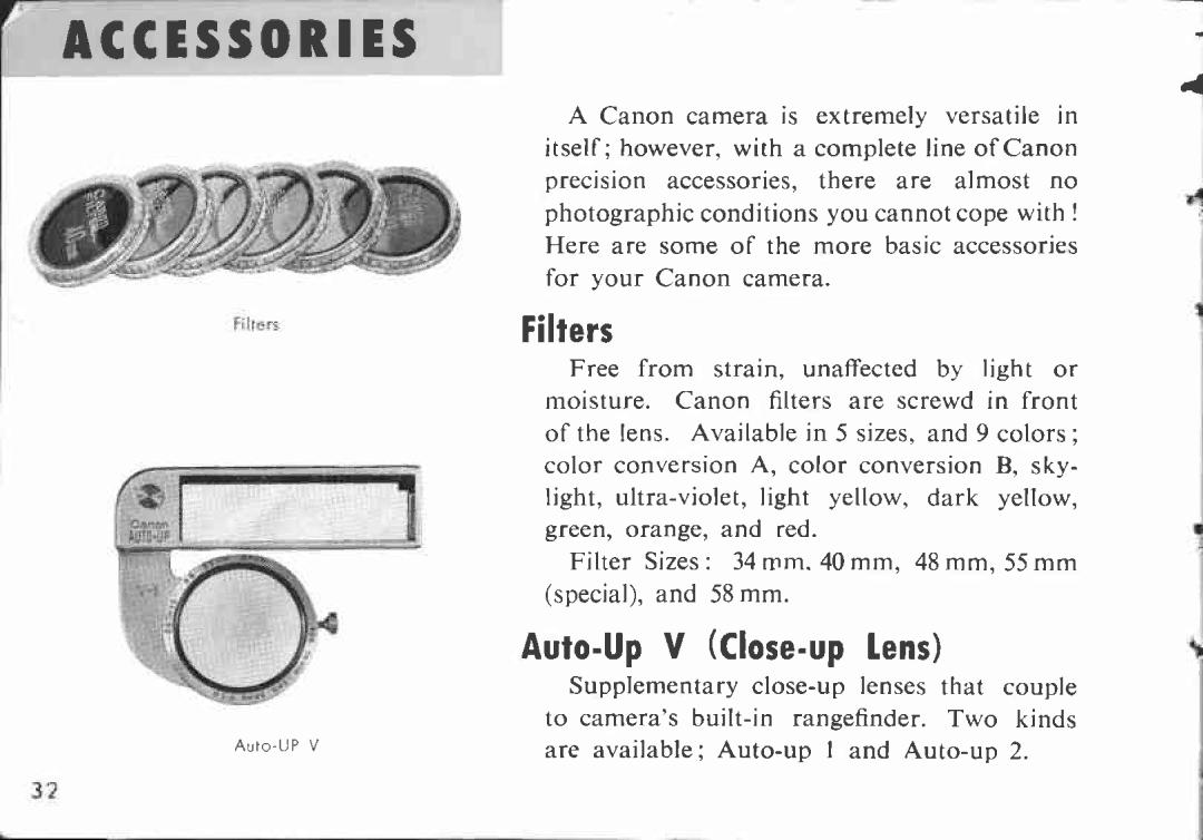 Canon VI-L, VI-T manual 