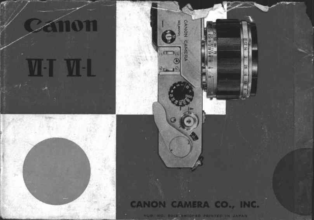 Canon VI-L, VI-T manual 