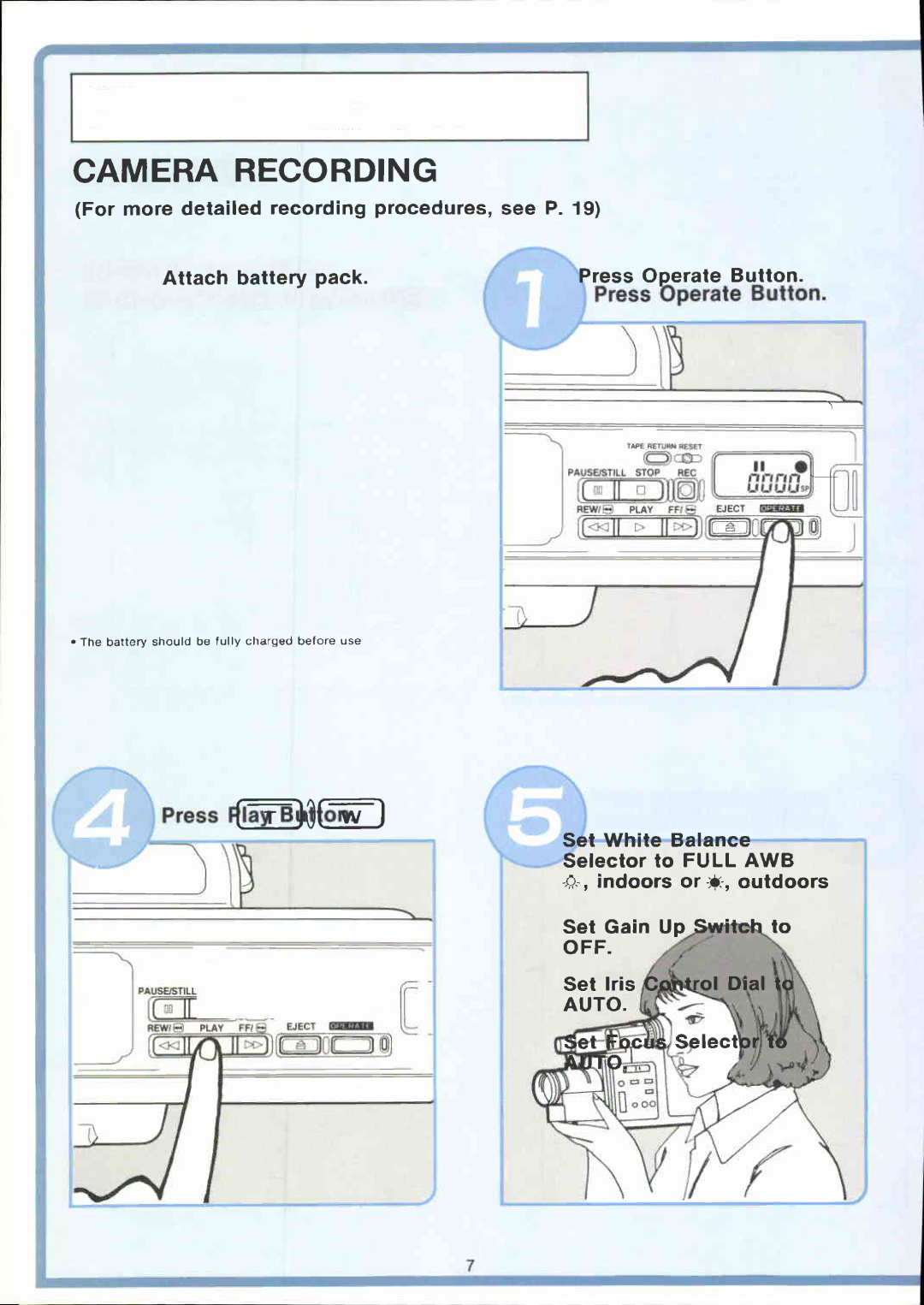 Canon VM E 2 manual 