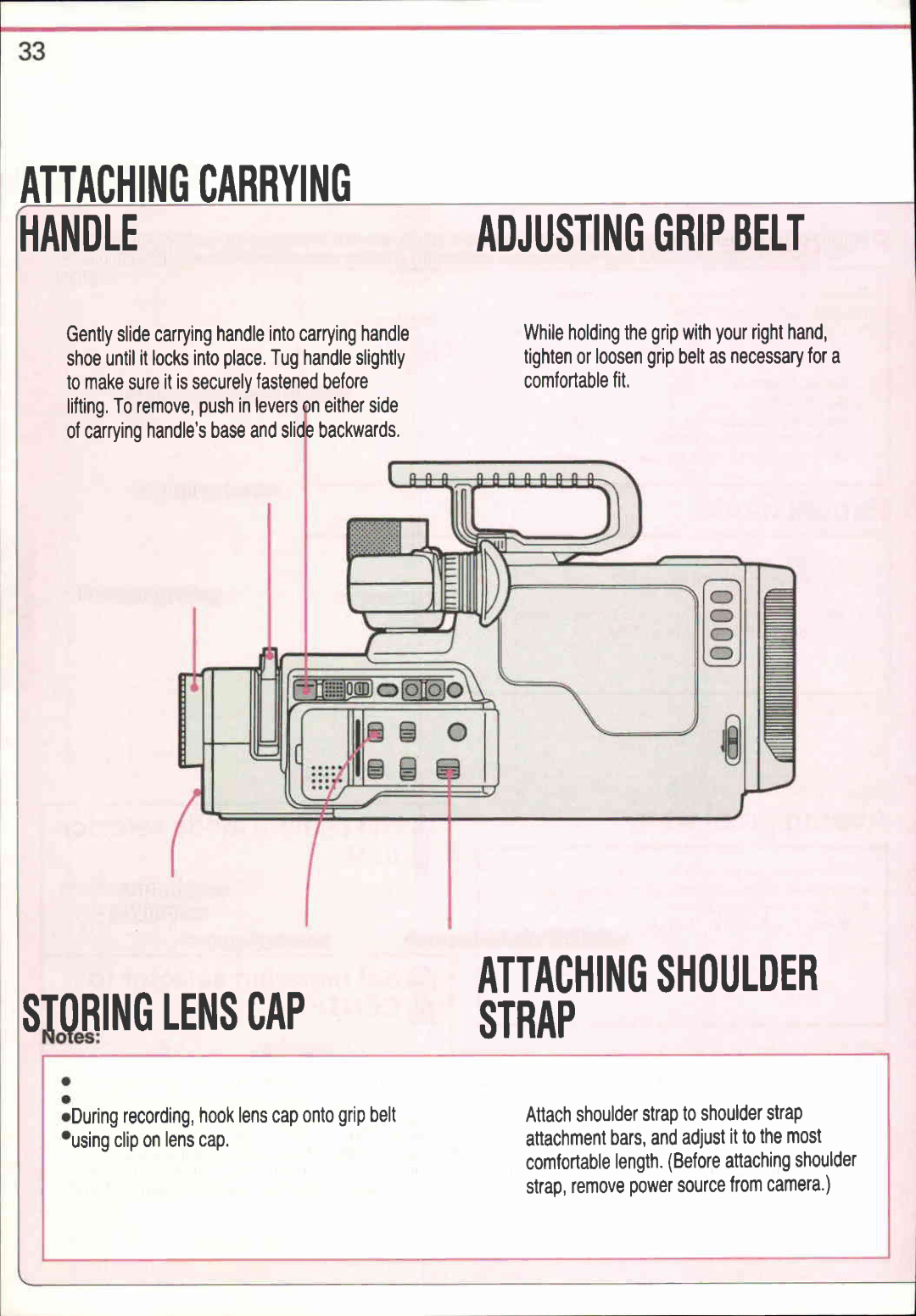 Canon VM-E708 manual 