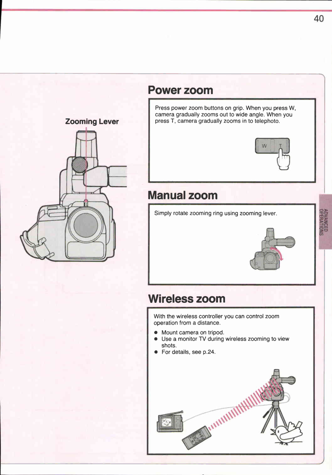 Canon VM-E708 manual 