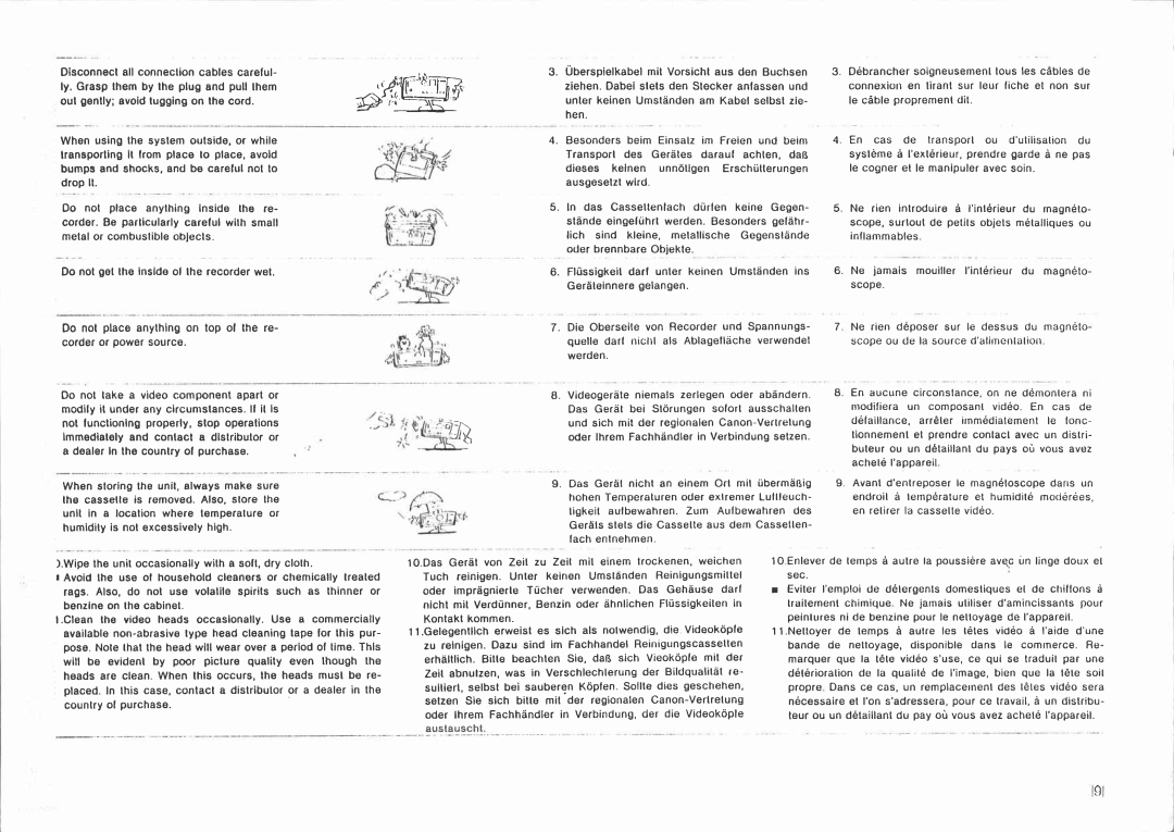 Canon VR 10 manual 