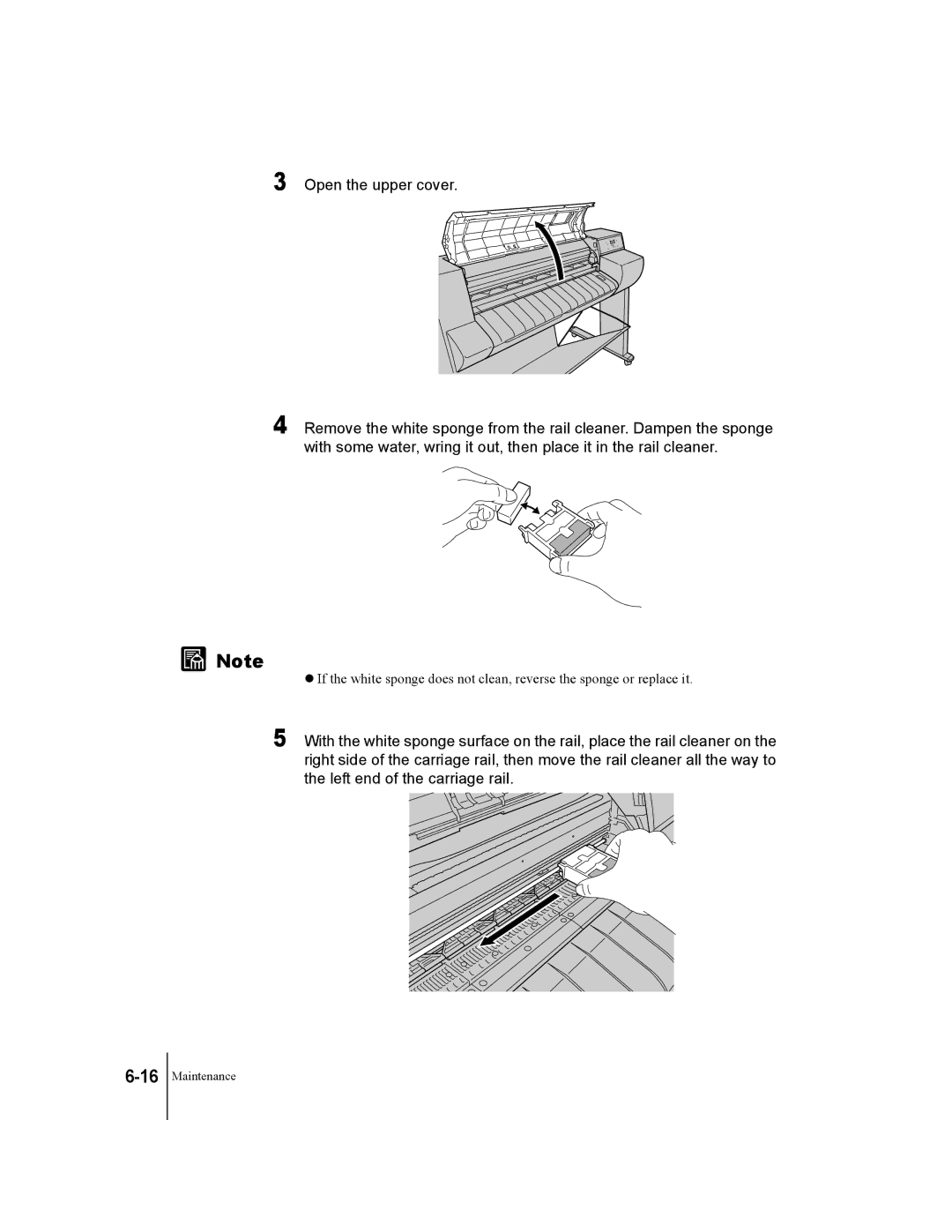 Canon W7200, W7250 manual Maintenance 