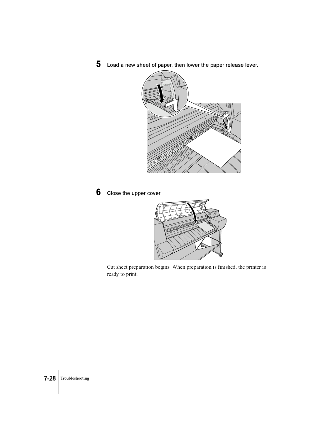 Canon W7200, W7250 manual Troubleshooting 