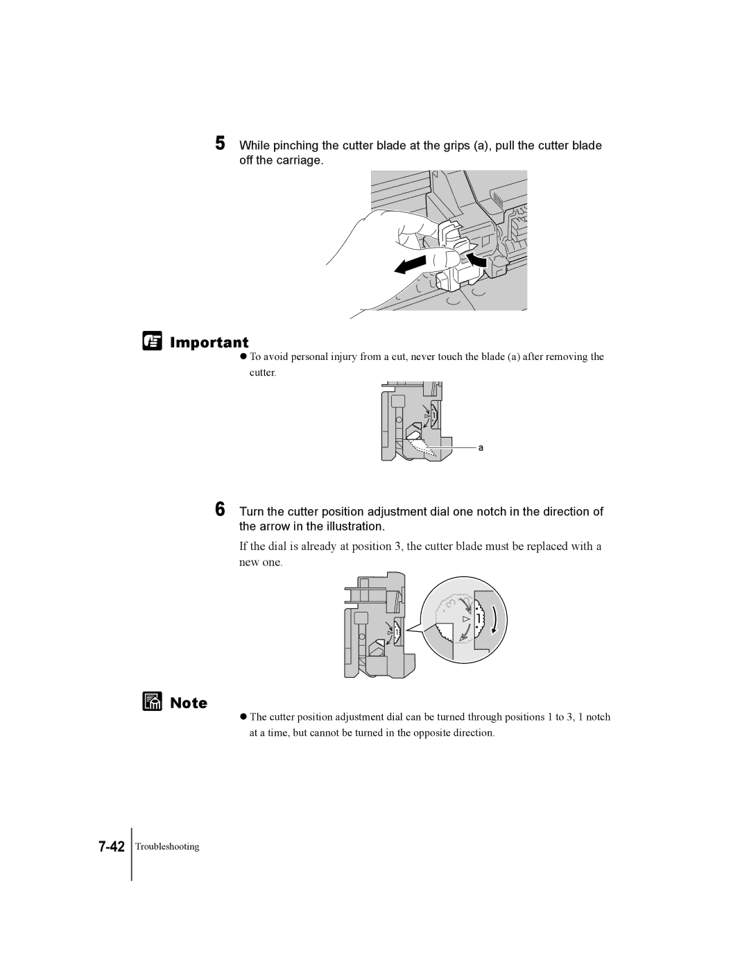 Canon W7200, W7250 manual Troubleshooting 