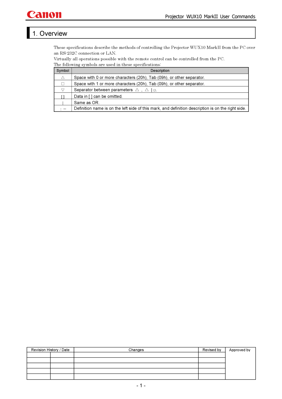 Canon WUX10 manual Overview, Same as or 