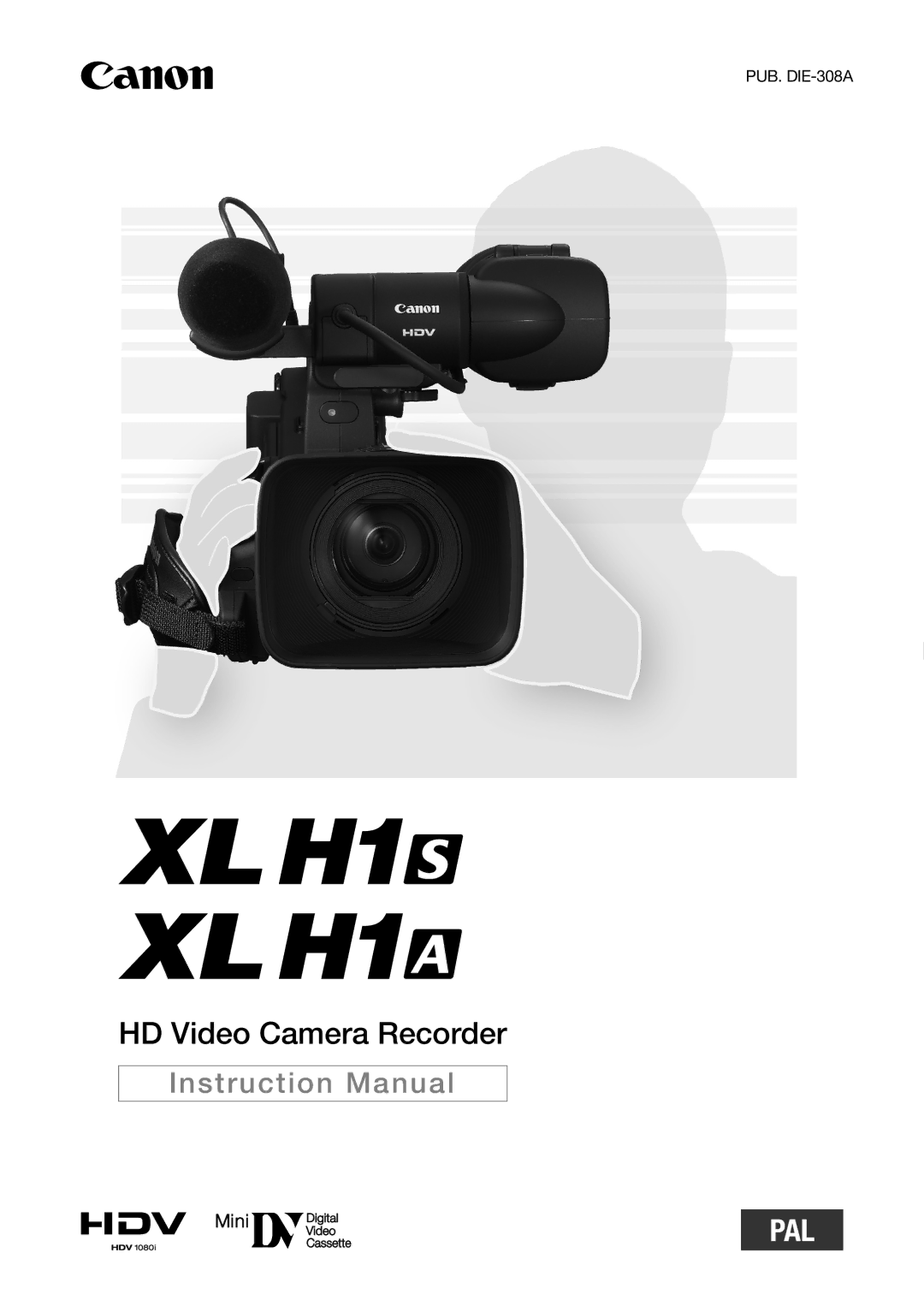 Canon XL H1A, XL H1S instruction manual PAL35 