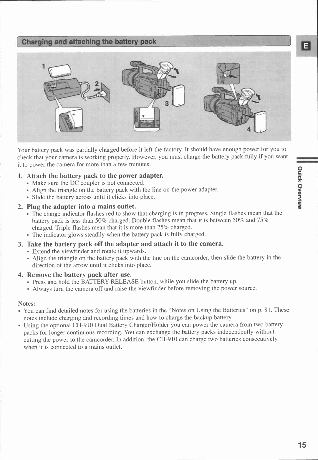 Canon XM1 manual 