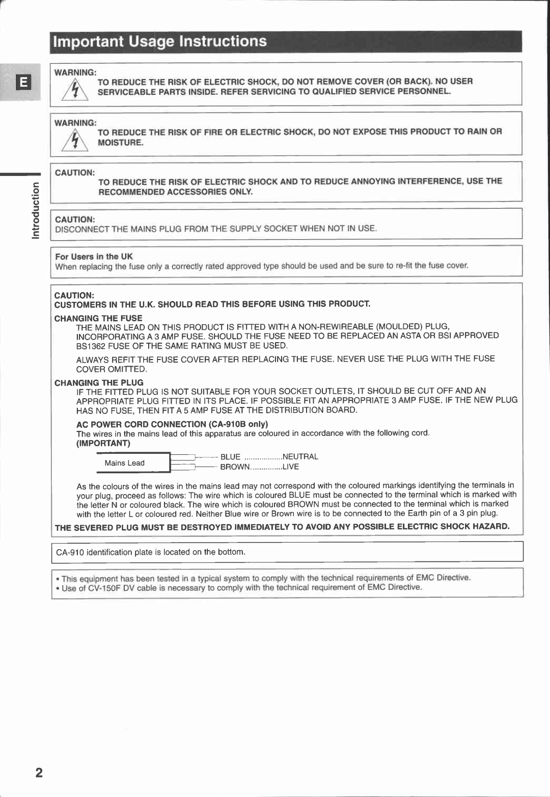 Canon XM1 manual 