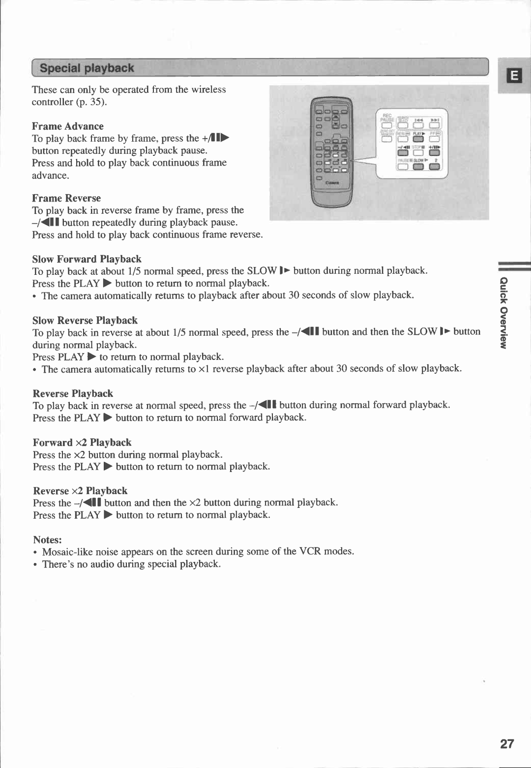 Canon XM1 manual 