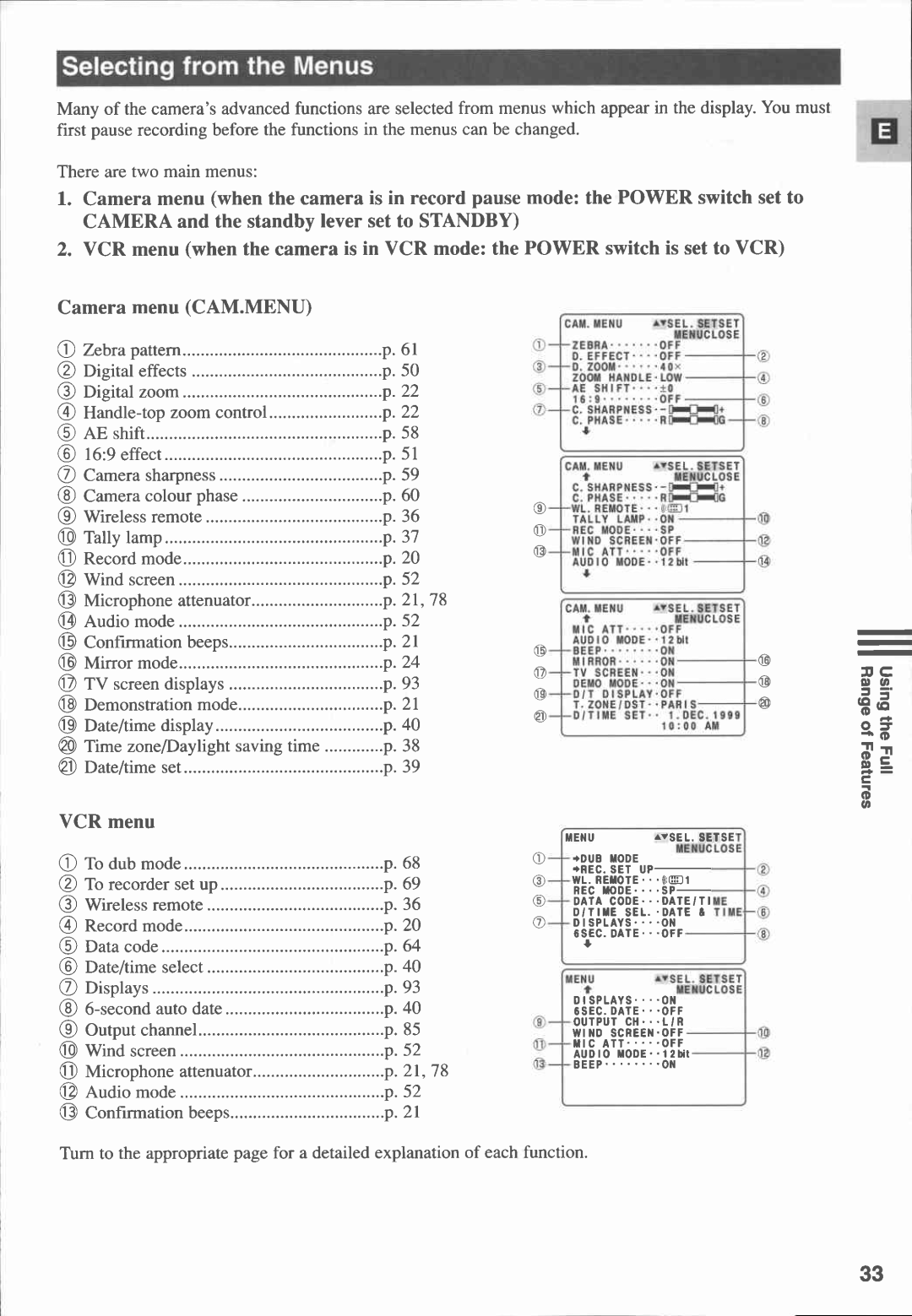 Canon XM1 manual 