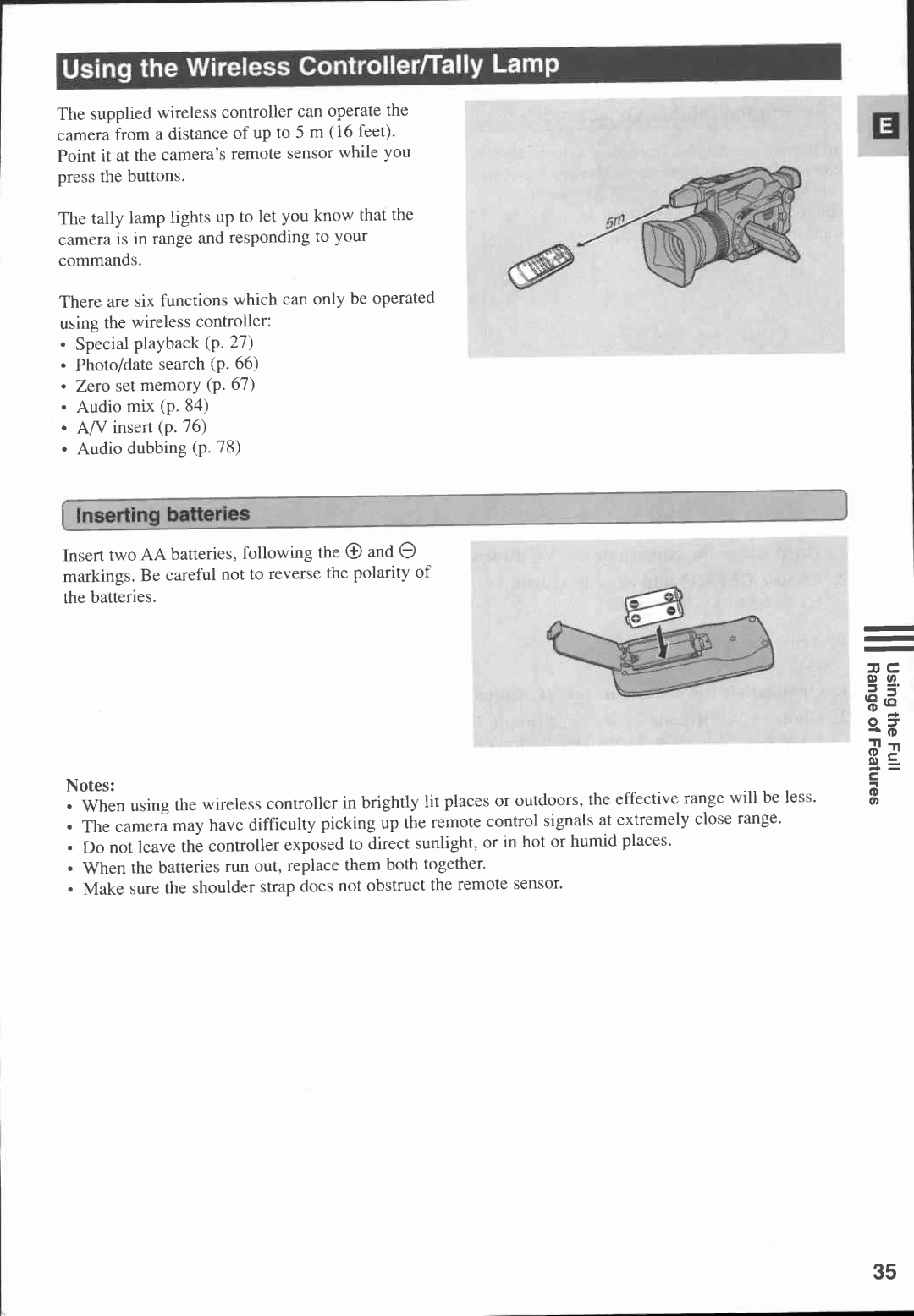 Canon XM1 manual 