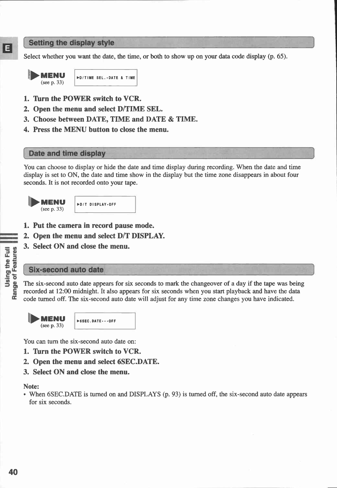 Canon XM1 manual 