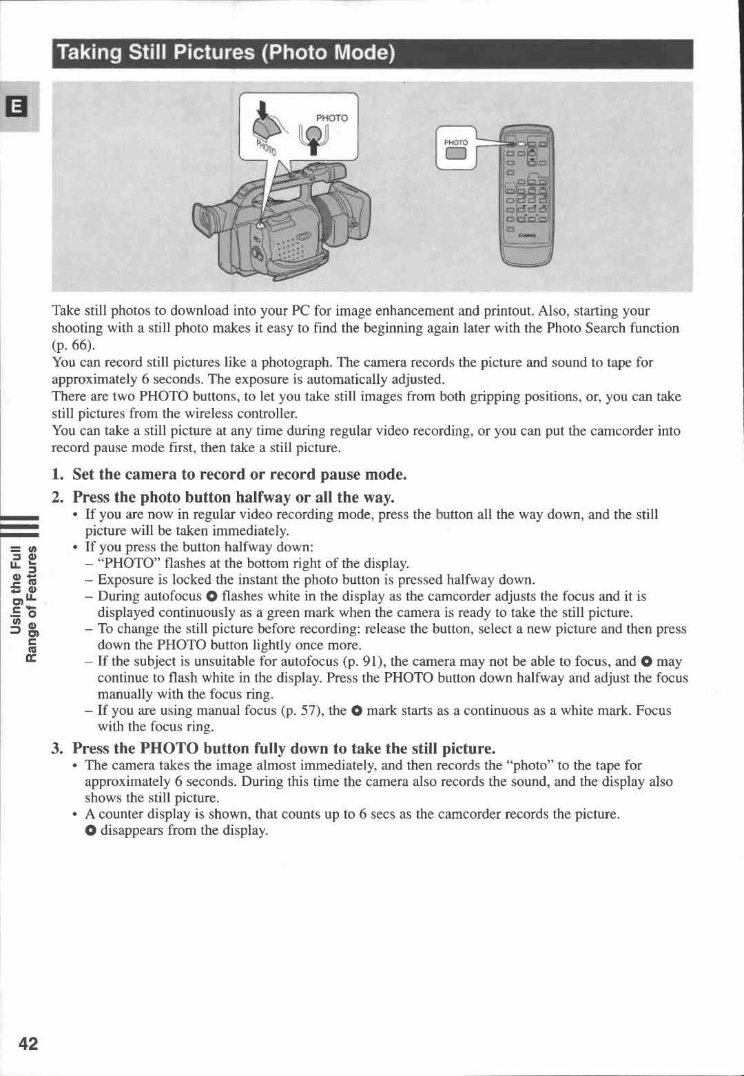 Canon XM1 manual 