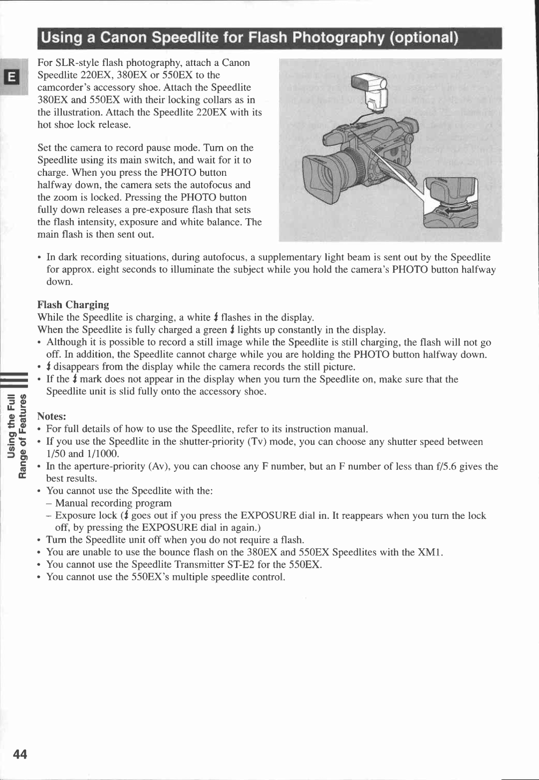 Canon XM1 manual 