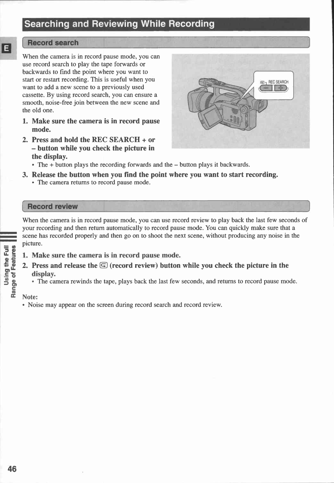 Canon XM1 manual 