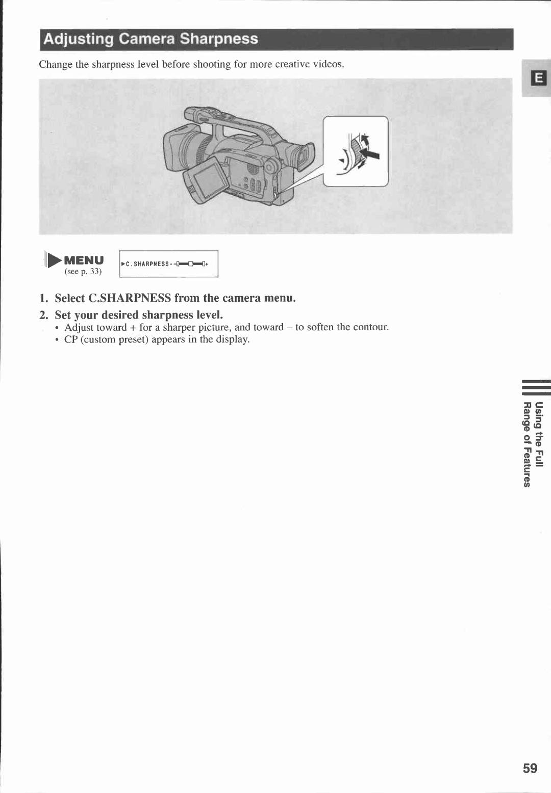 Canon XM1 manual 