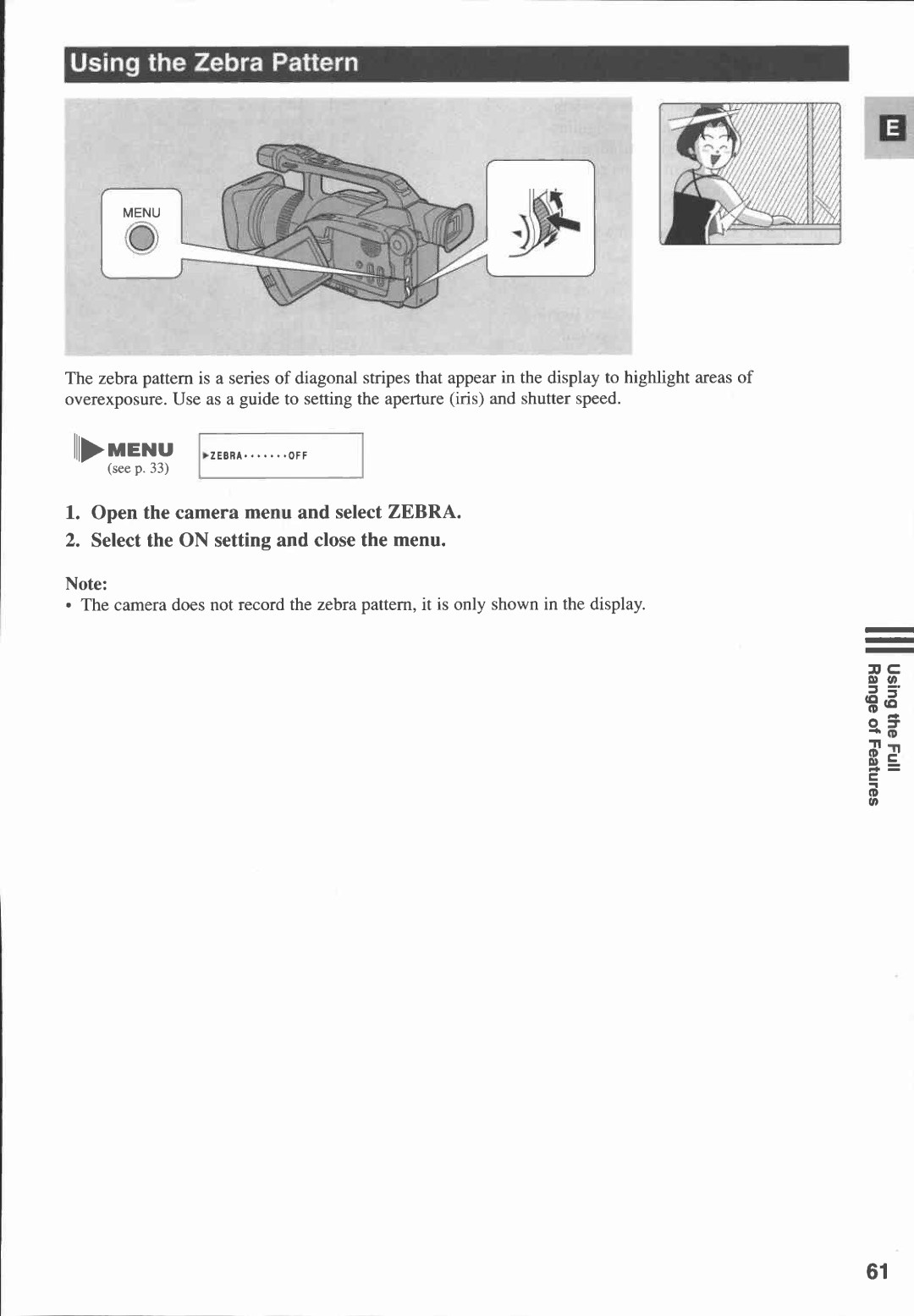 Canon XM1 manual 