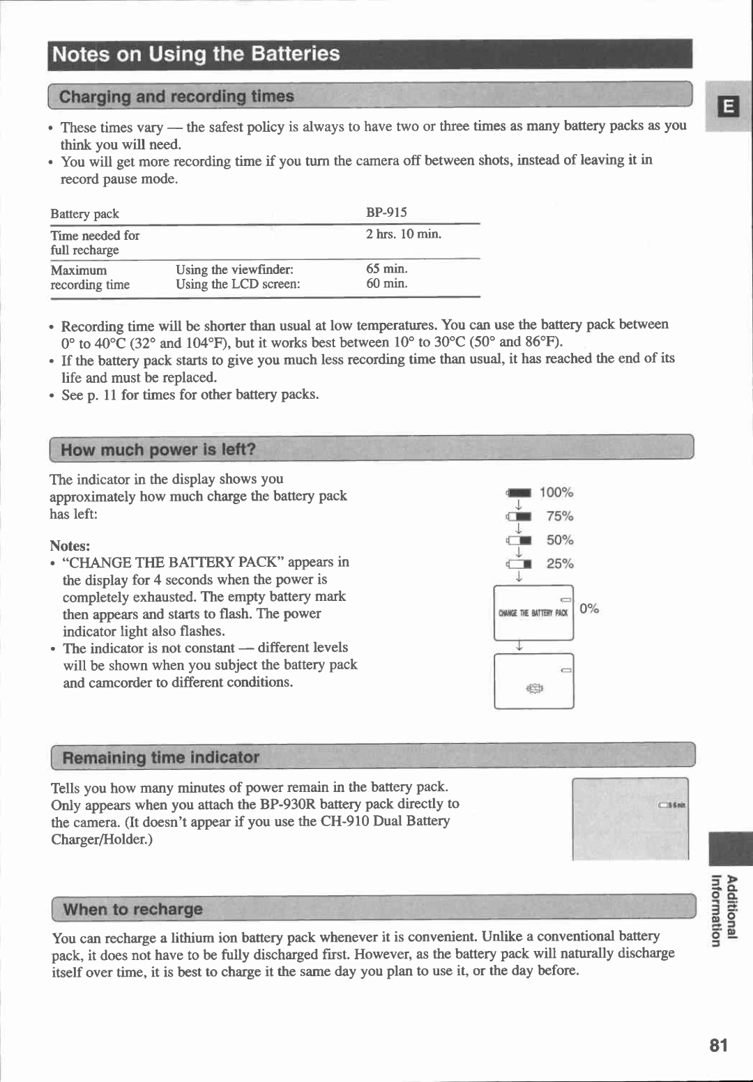 Canon XM1 manual 