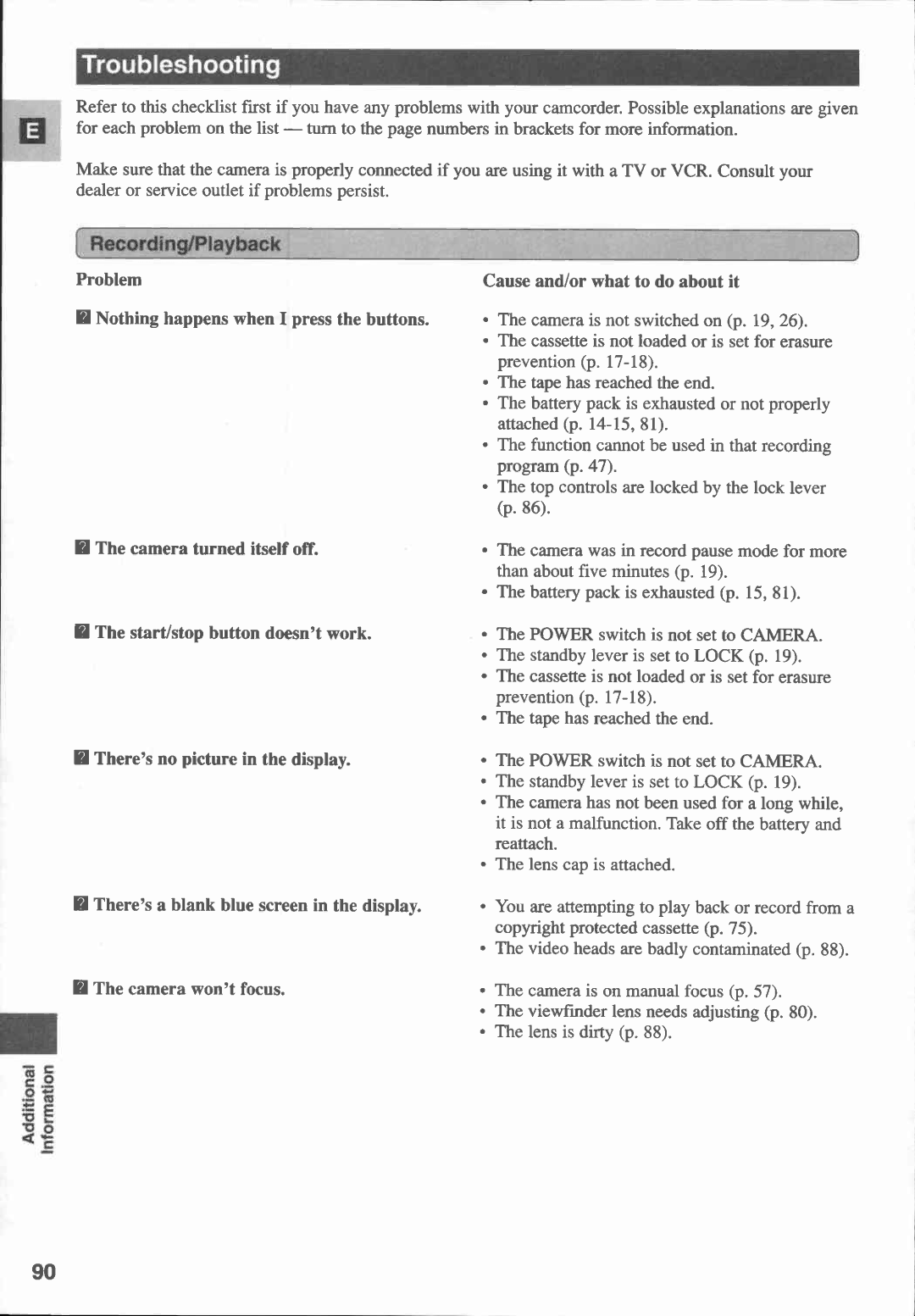 Canon XM1 manual 