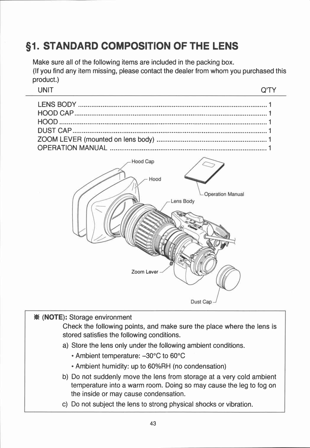 Canon YJ12x6.5B IRS-A manual 