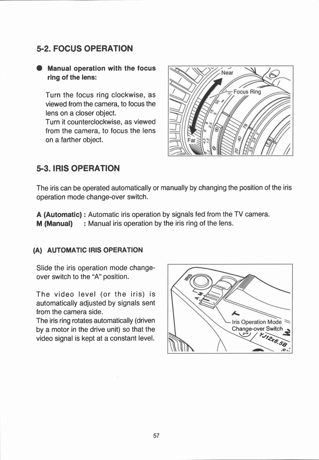 Canon YJ12x6.5B IRS-A manual 