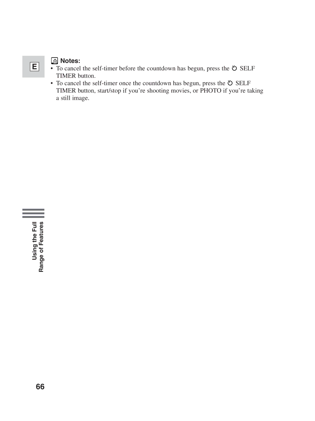 Canon ZR25 MC instruction manual Using the Full Range of Features 