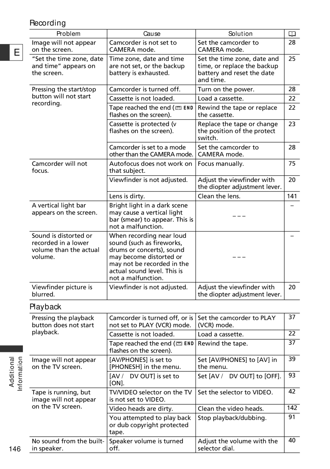 Canon ZR70 MC, ZR65 MC, ZR60 instruction manual Recording 