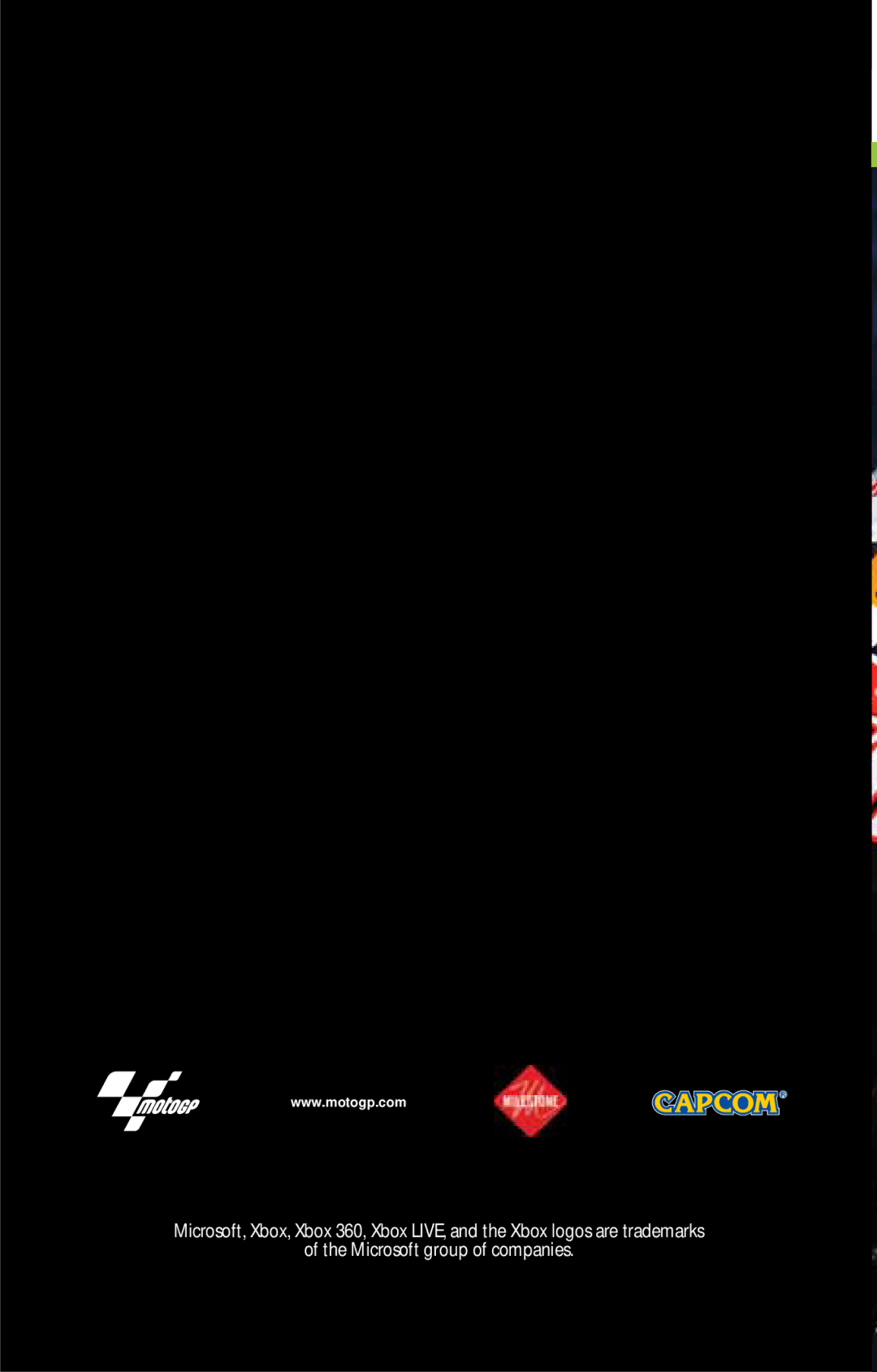 Capcom MotoGP08 manual 