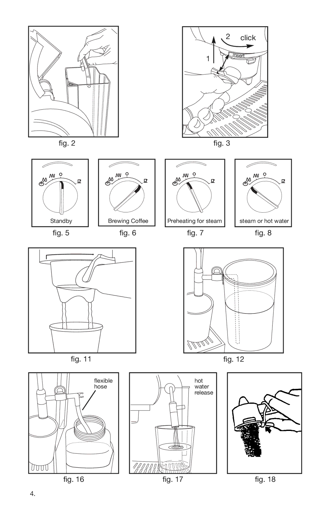 Capresso 112 warranty Click 