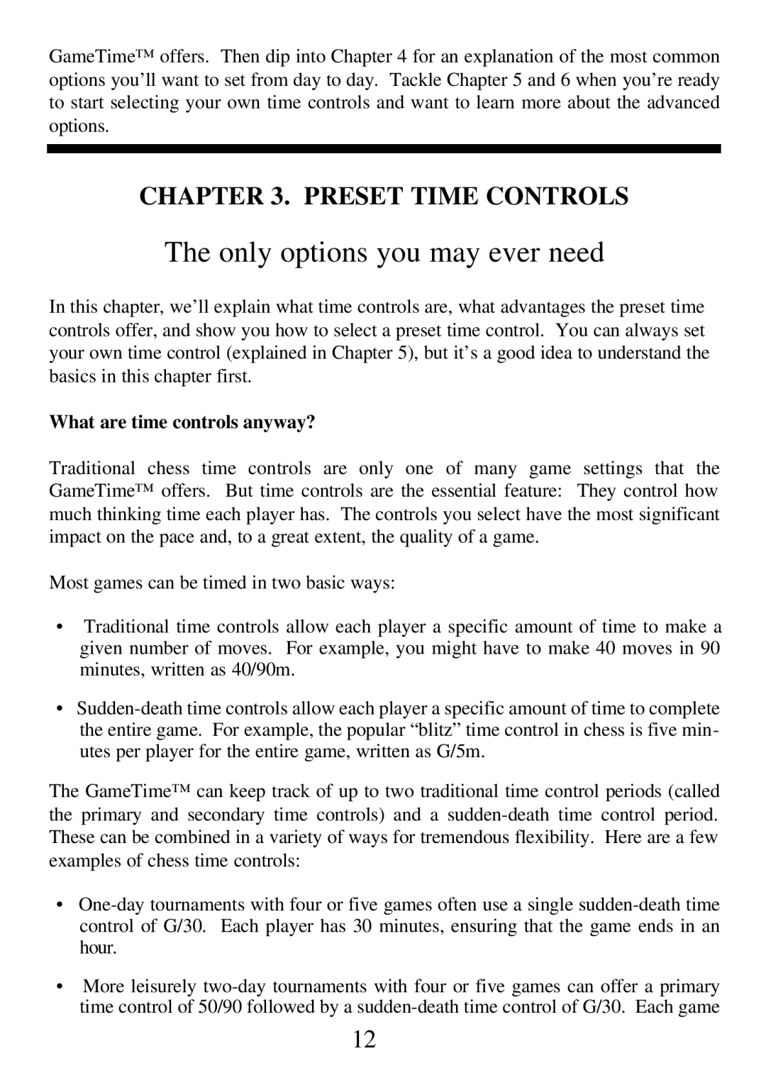 CarAlarms.com 750GT-2 manual Only options you may ever need, What are time controls anyway? 