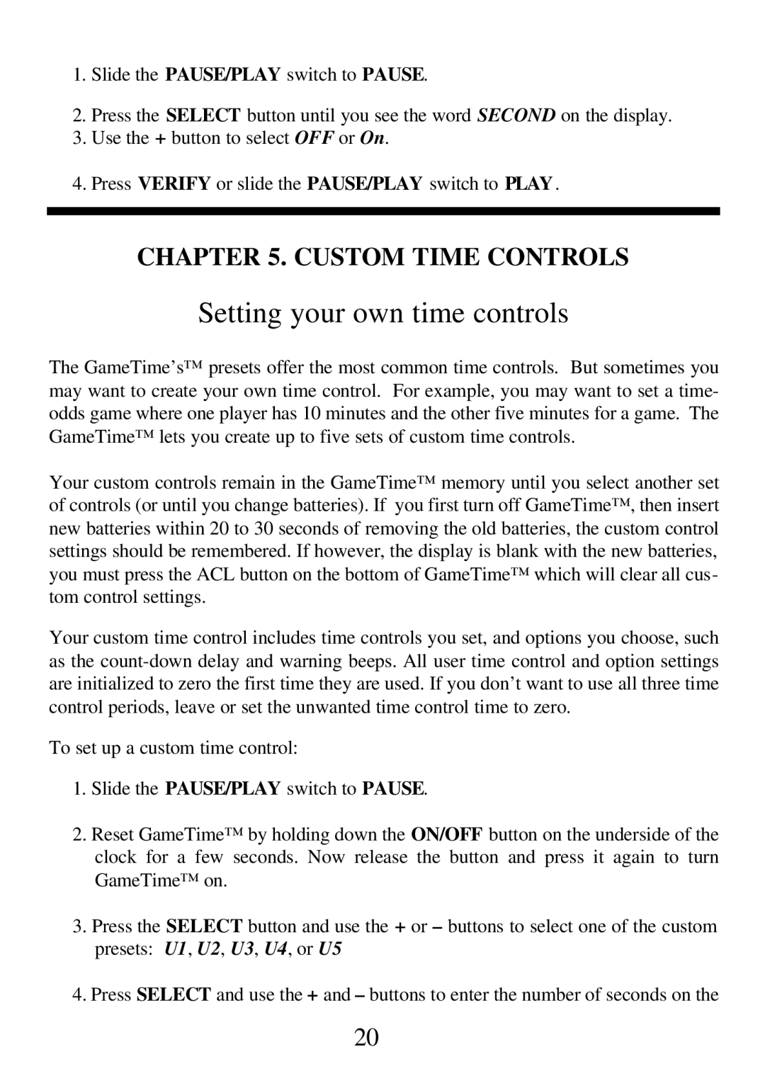 CarAlarms.com 750GT-2 manual Setting your own time controls 