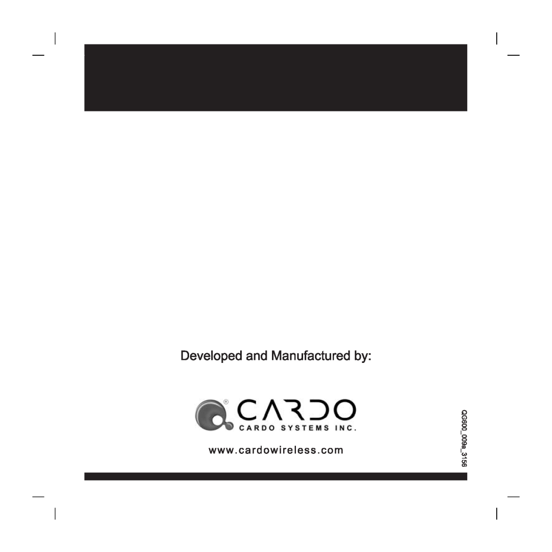 Cardo Scala 600 manual 