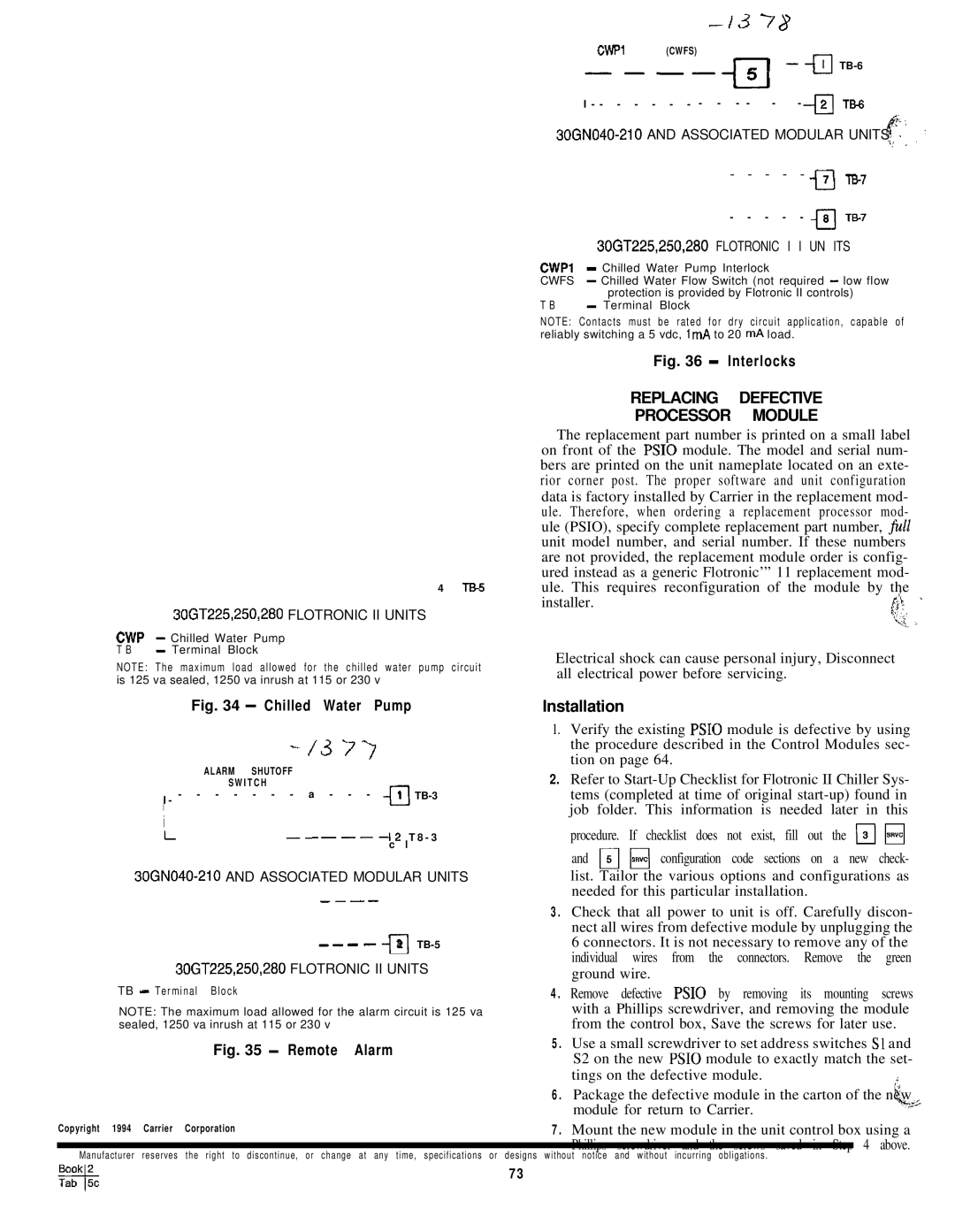 Carrier 040-420 specifications Copyright 1994 Carrier Corporation 