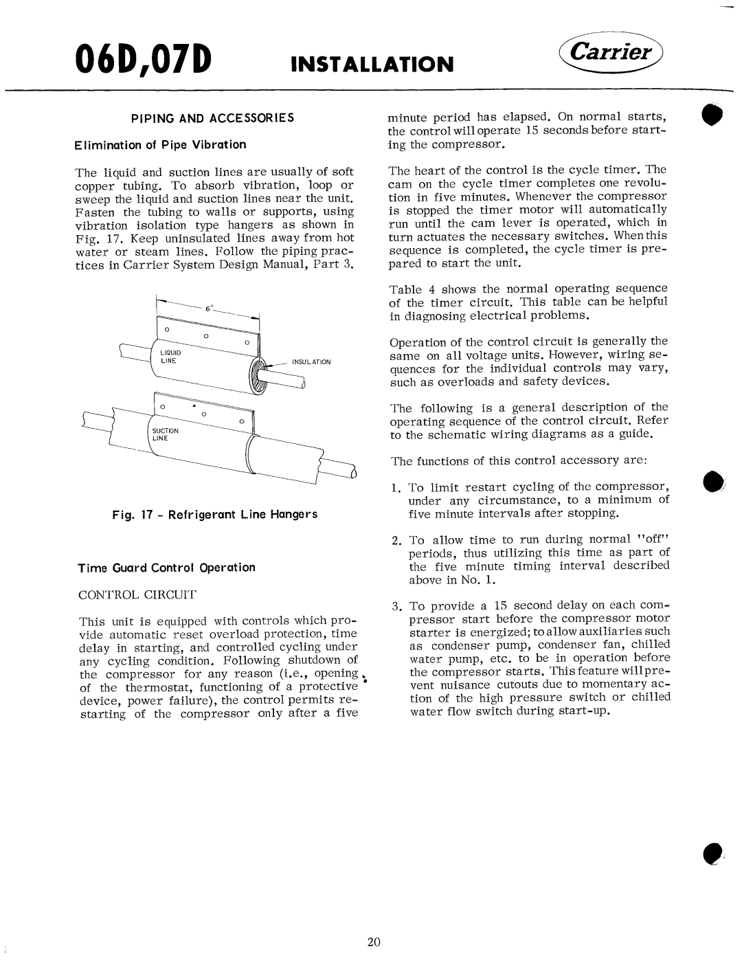 Carrier 07D manual 