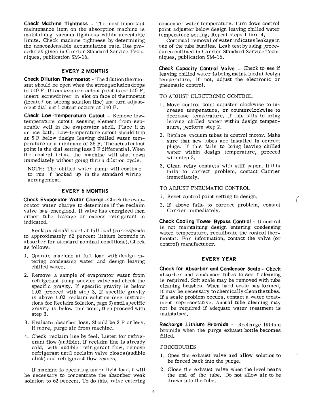 Carrier 16JA manual 