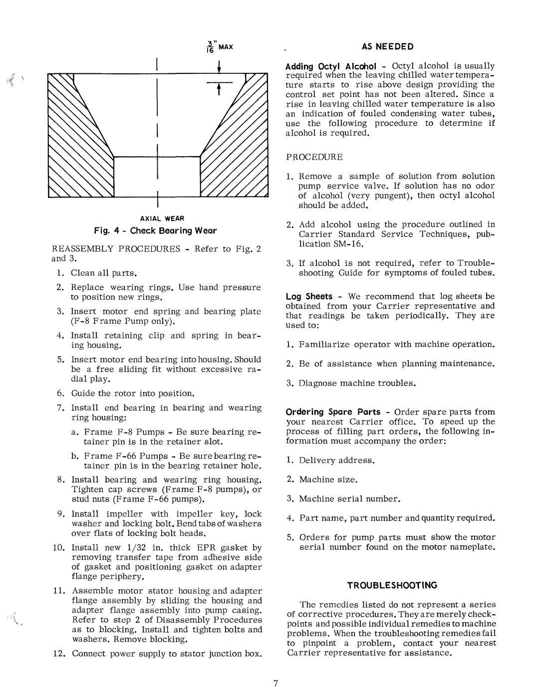 Carrier 16JA manual 