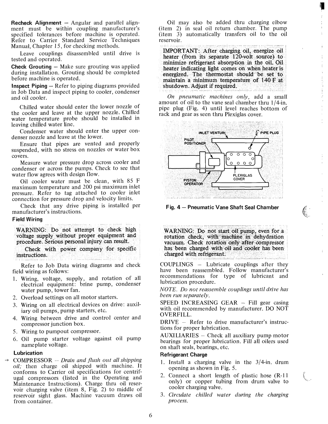 Carrier 17CB manual 